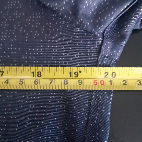 Calvin Klein Steel+ SZ 15 Slim Fit Men's Button Up Grey Shirt ⚡️BUY 3 for $55⚡️ - Picture 11 of 14